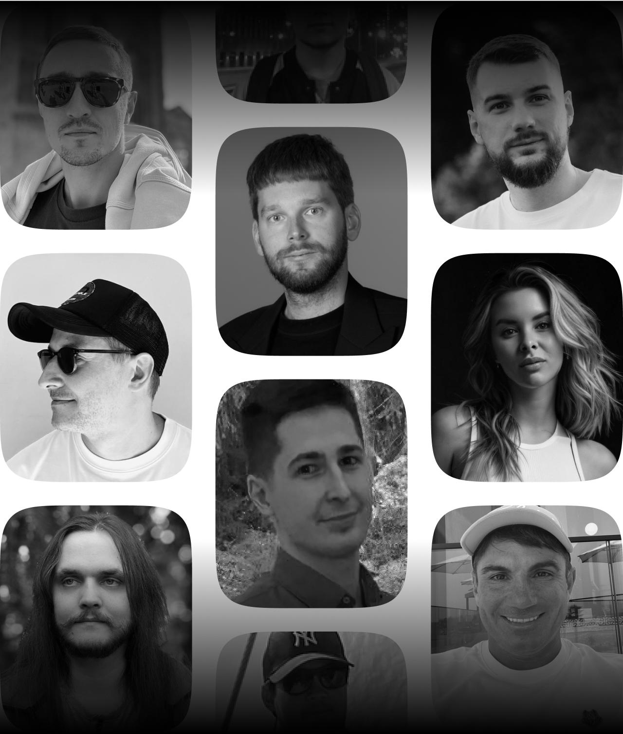 Our team grid