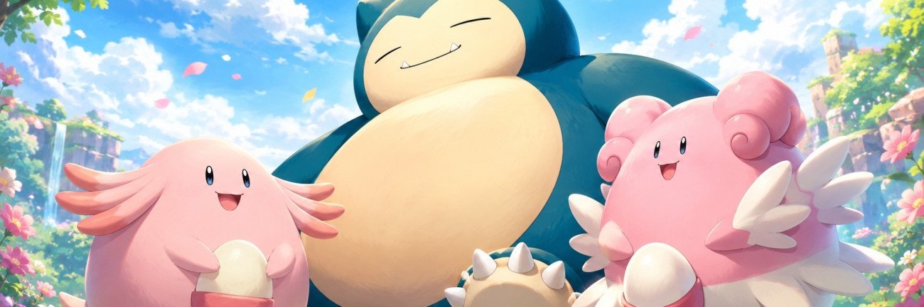 Pokemon Go Best Defenders Blissey, Snorlax, and Chansey from Pokemon Go
