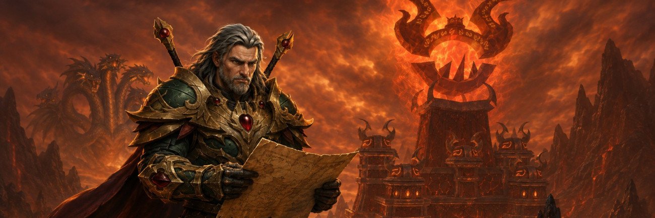 My Wow Character on Mount Hyjal