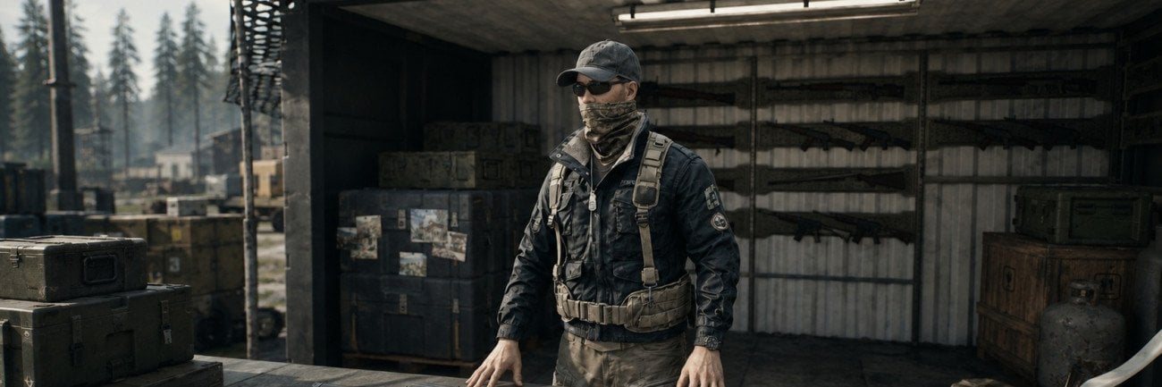 NPC Gear Trader in Wardogs Cover Image for Best Loadouts in Wardogs