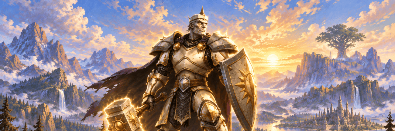 Cover Image for Wow Forever Paladin Class Guide