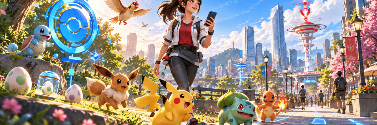 Cover for Pokemon GO 1-80 Leveling Guide