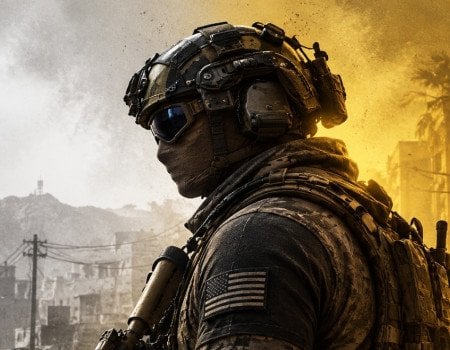 Army SF Airborne Operator in CoD MW 4 Cover Image for MW4 Best Settings