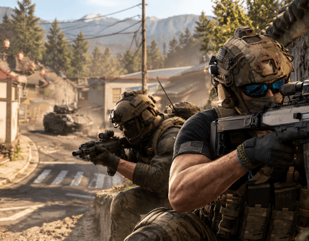 Modern Warfare 4 Soldiers in a Lotus Village Cover for How to Level Up Fast in Modern Warfare 4