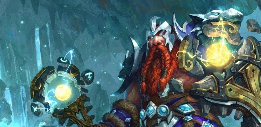 wow dwarf shaman wallpaper