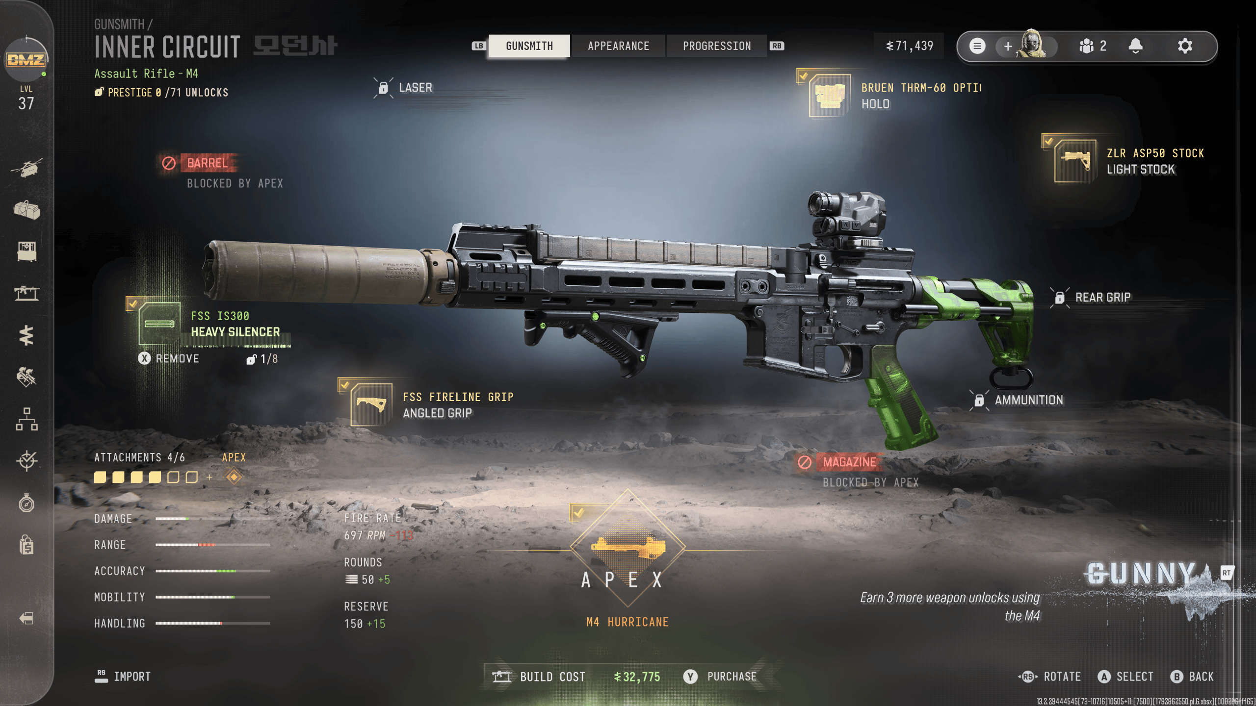Modern Warfare 4 M4 Hurricane