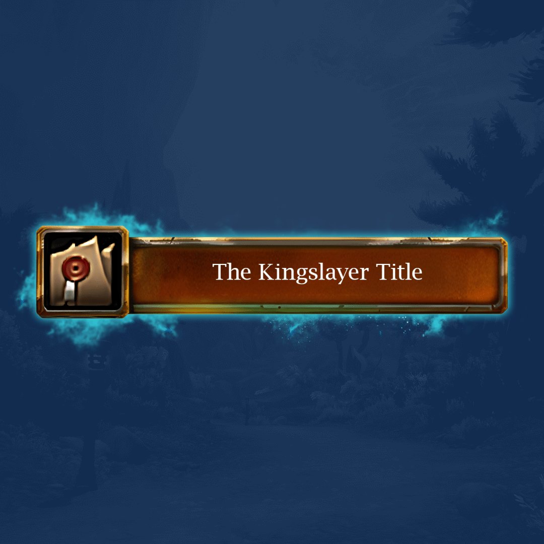 Buy WoW Pandaria Classic Kingslayer Title Boost